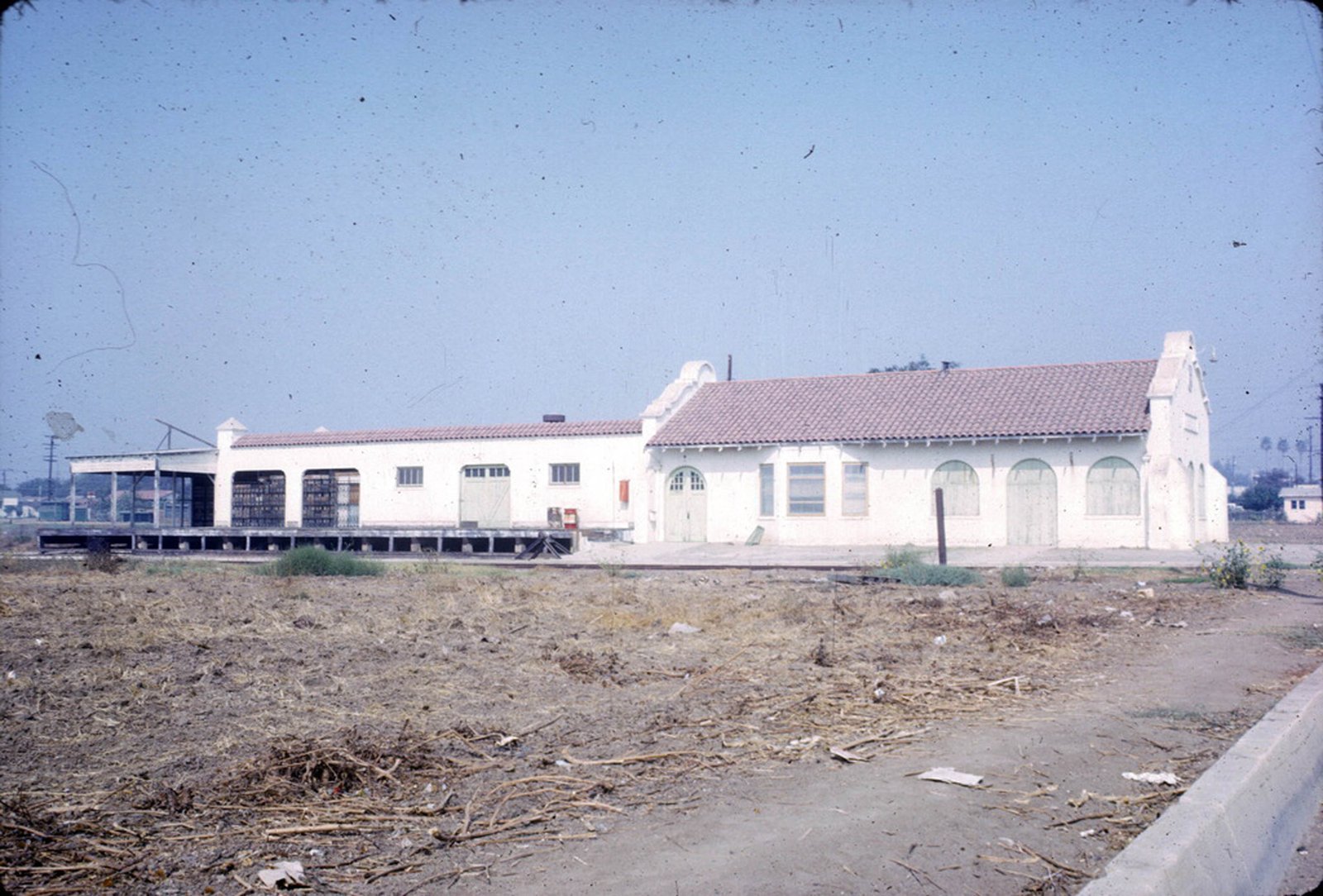 The Union Pacific Station, La Habra, California, 1964.